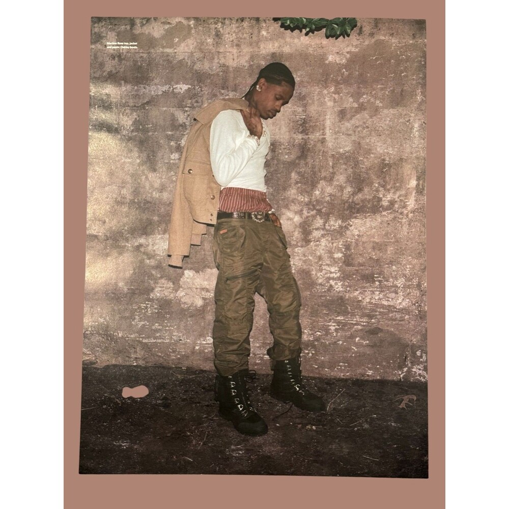 TRAVIS SCOTT Promo Industry Trade Ad – Original RAP Music Advert 10 x 13